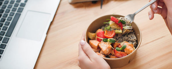 Plateaux repas bureau