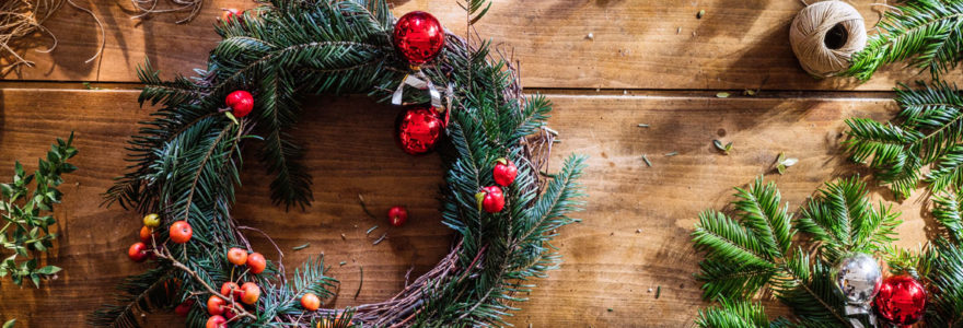 couronnes de Noël